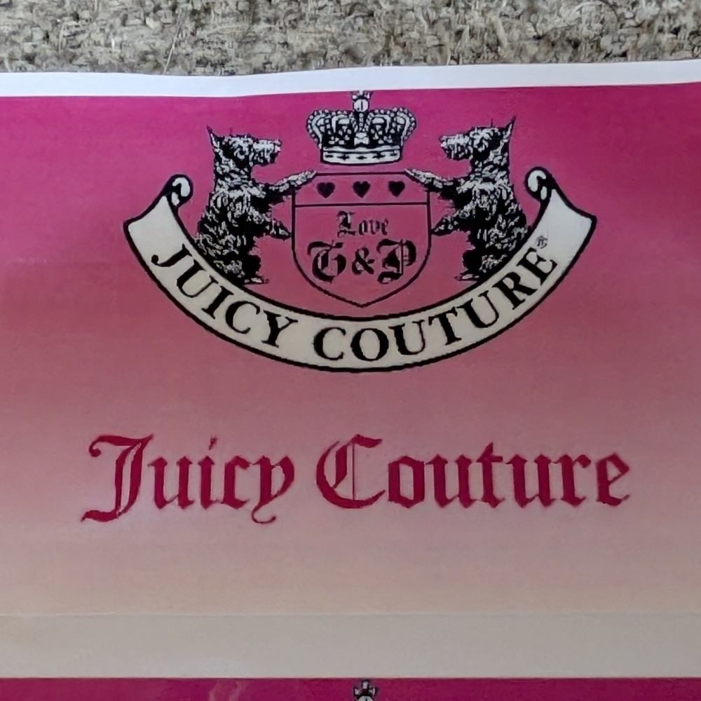 Juicy Couture Pink Iconic Logo Credit Card Skin.